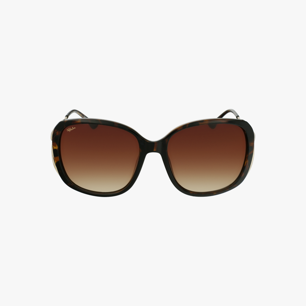 LUNETTES DE SOLEIL femme ROSALES écaille/doré - Vue de face