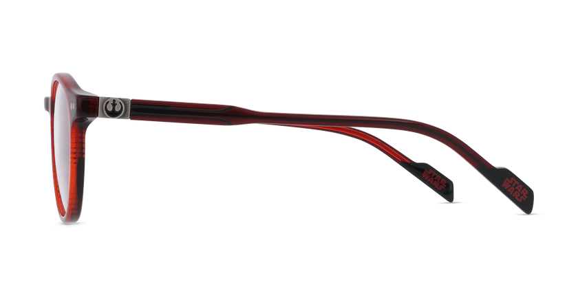 Lunettes de vue enfant 5 rouge - Vue de face
