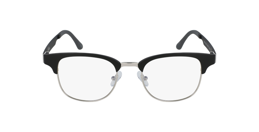 Óculos graduados MAGIC 34 BK BLUEBLOCK - BLOQUEIO LUZ AZUL preto/prateado - Vista de frente