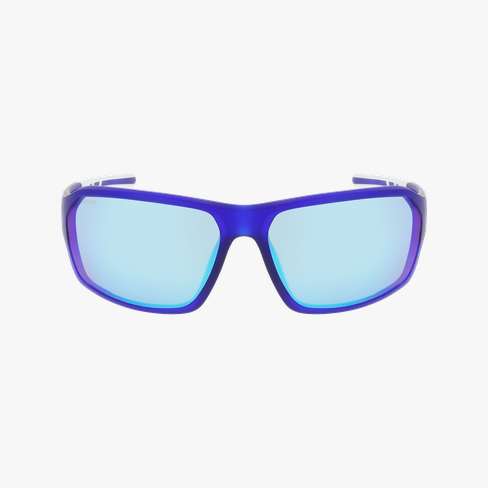 LUNETTES DE SOLEIL RUFINO bleu/blanc Vue de face