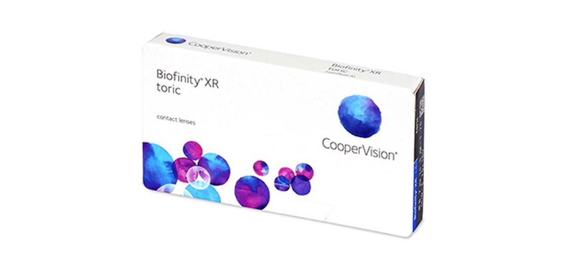 Lentilles de contact Biofinity toric XR 6L Lentilles de contact Biofinity toric XR 6L