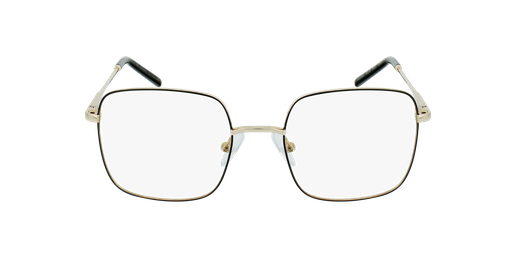 Óculos graduados criança STELLA BK (TCHIN-TCHIN +1€) preto/dourado Vista de frente