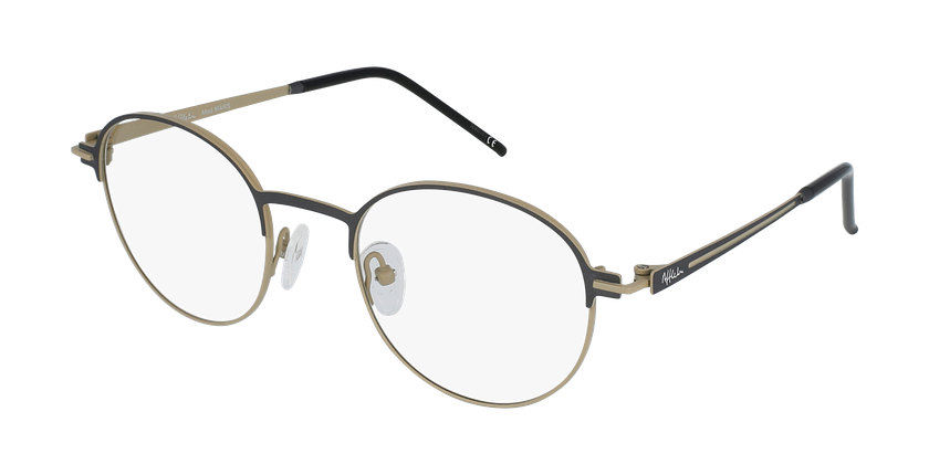 Óculos graduados MARS GYBR cinzento/bege - vue de 3/4