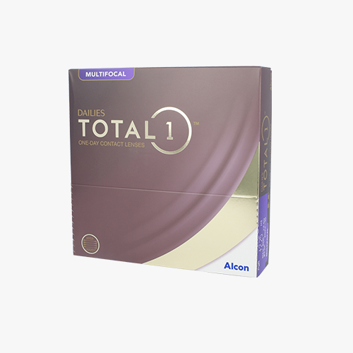 Lentilles de contact Dailies Total 1 Multifocal 90L - Vue de face