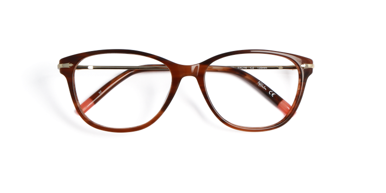 Óculos graduados senhora CHESTER castanho