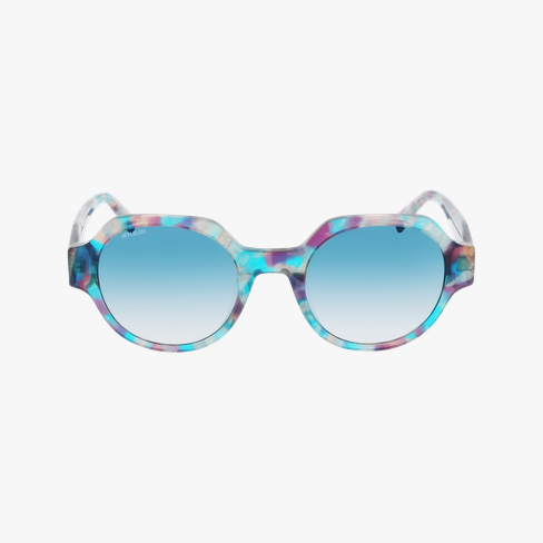 LUNETTES DE SOLEIL femme FERRARA turquoise Vue de face