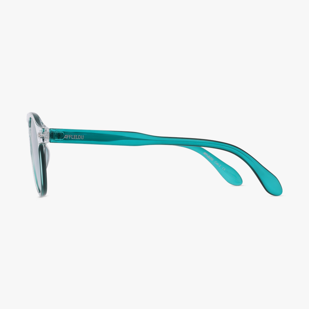 LUNETTES DE SOLEIL BEACH vert - Vue de face