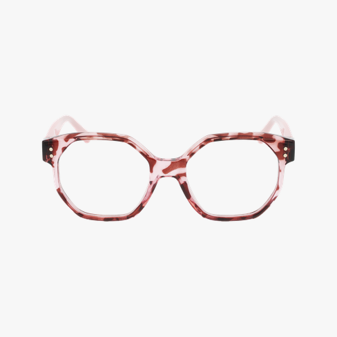Lunettes de vue enfant TALIA écaille/rose Vue de face