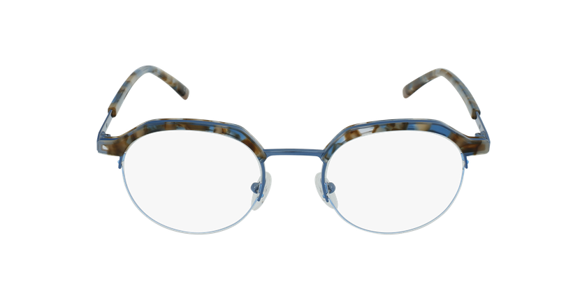 Óculos graduados OFFENBACH BL tartaruga/azul - Vista de frente
