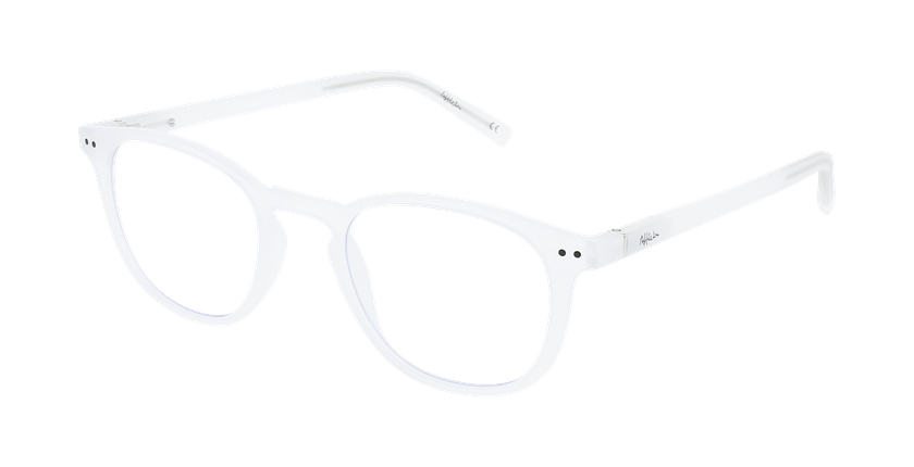 Óculos graduados FORTY (óculos Leitura, várias grad.) c/ filtro luz azul branco/tartaruga - vue de 3/4