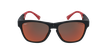 Óculos de sol homem GEANT POLARIZED BK preto/vermelho - Vista de frente