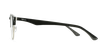 LUNETTES DE VUE MAGIC 93 noir/argenté - Vue de côté
