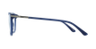 Lunettes de vue femme OAF20520 bleu - Vue de côté