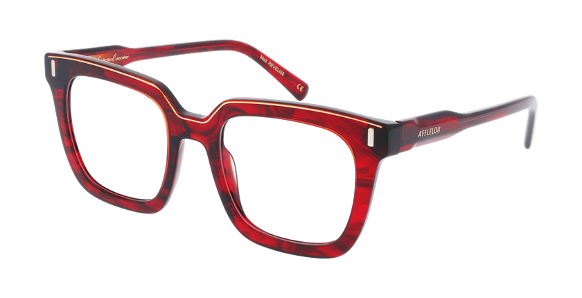 LUNETTES DE VUE femme REVEUSE rouge - Vue de face