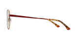 LUNETTES DE VUE MAGIC 70 rouge/doré - Vue de côté