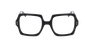 Lunettes de vue femme CARACTÈRES CHARISMATIQUE noir/rouge