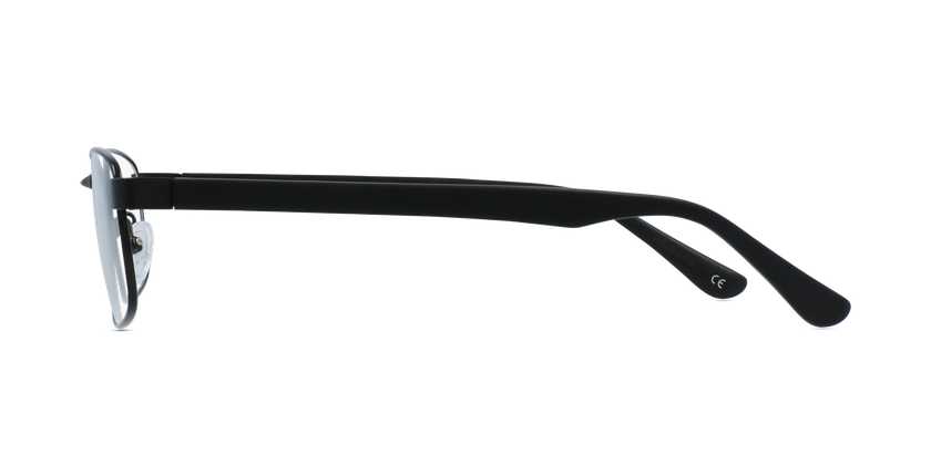 LUNETTES DE VUE homme RZERO18 noir - Vue de côté