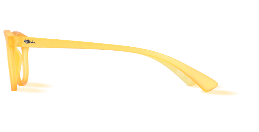 Óculos graduados BLUEBLOCK amarelo - Vista lateral
