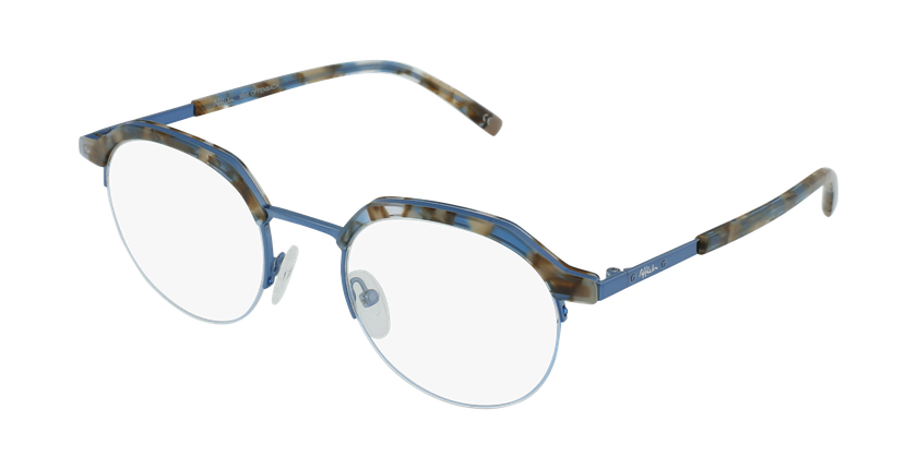 Óculos graduados OFFENBACH BL tartaruga/azul - vue de 3/4