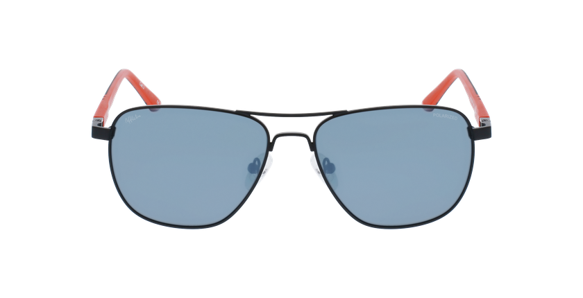 Óculos de sol homem SPARK POLARIZED BK preto/vermelho - Vista de frente