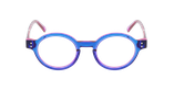 LUNETTES DE VUE femme POETIQUE bleu - Vue de face
