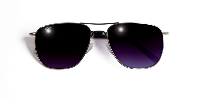 Lunettes de soleil homme SAH4855 argenté Lunettes de soleil homme SAH4855 argenté