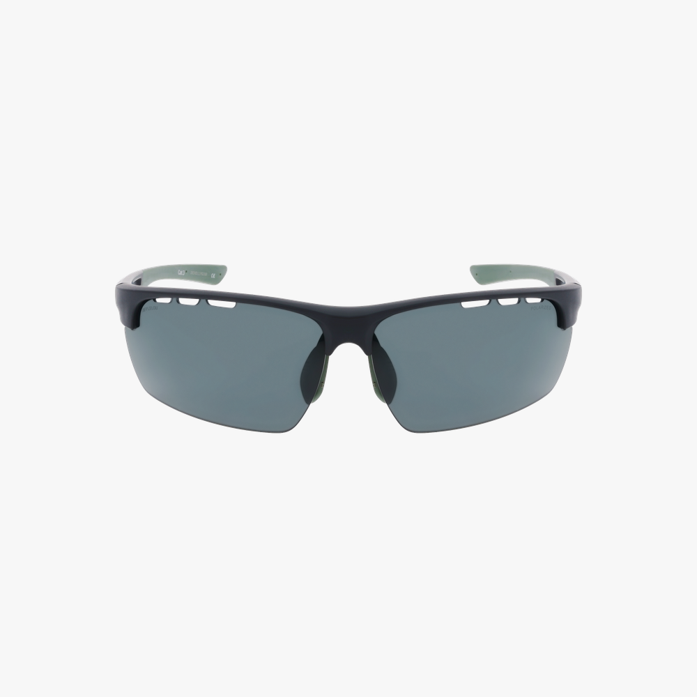 LUNETTES DE SOLEIL ARVE POLARIZED noir/vert - Vue de face