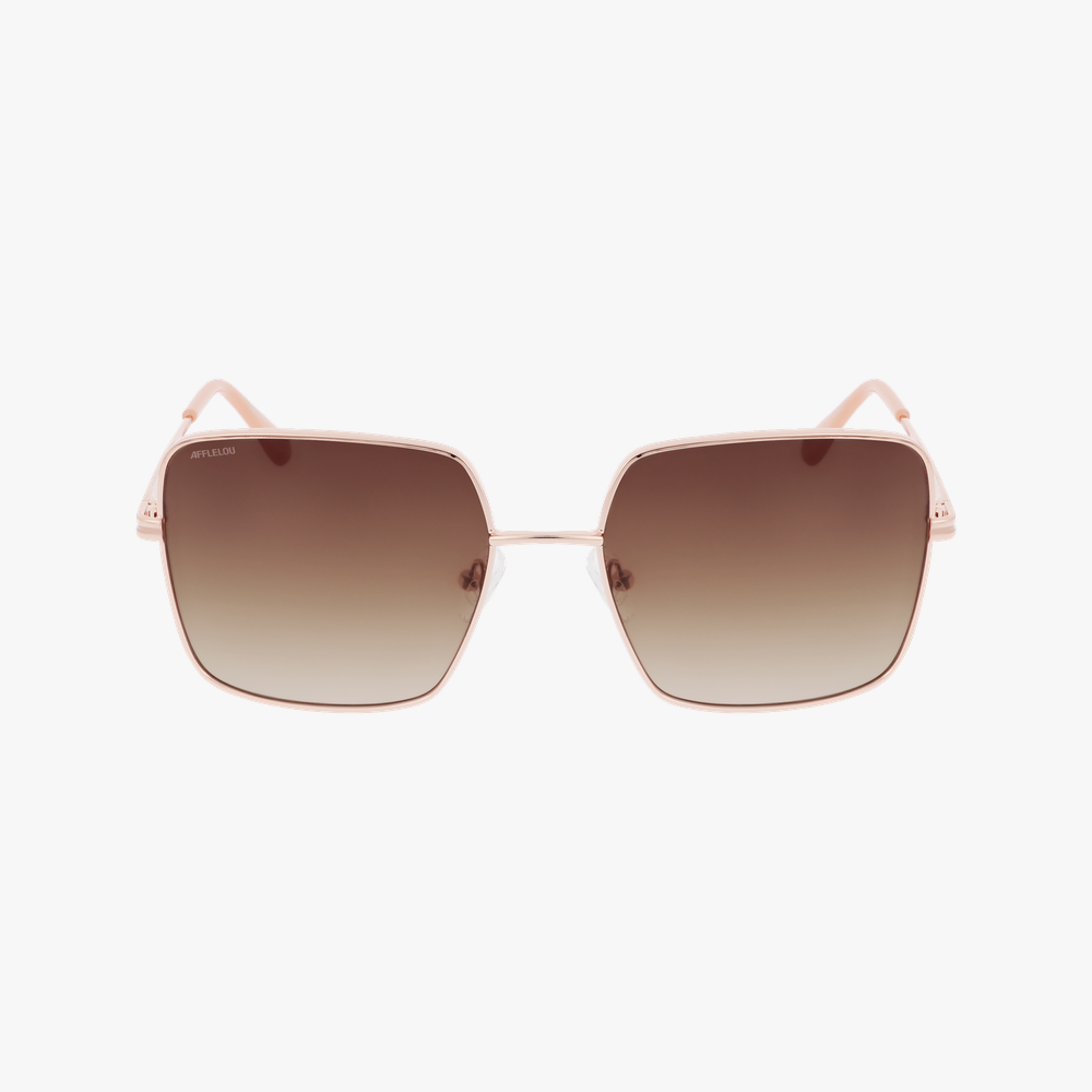 LUNETTES DE SOLEIL femme ESTELA rose - Vue de face