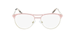 Óculos graduados senhora MILES PK (TCHIN-TCHIN +1€) rosa - Vista de frente