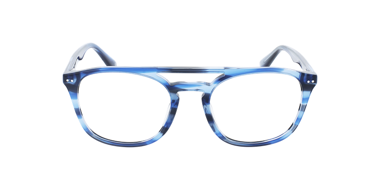 Óculos graduados homem REMY BL (TCHIN-TCHIN +1€) tartaruga/azul Vista de frente
