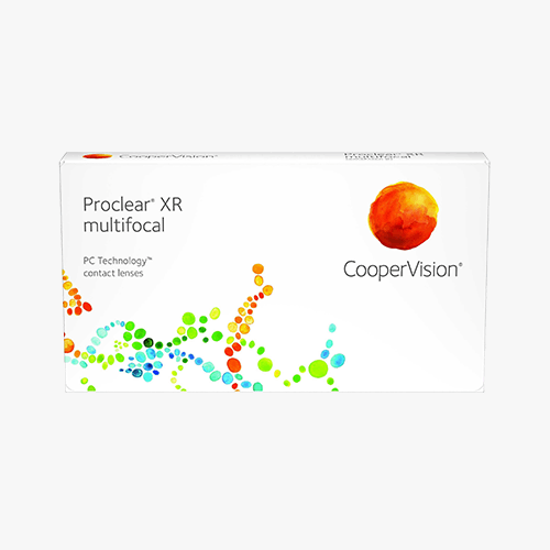 Lentilles de contact Proclear Multifocal XR Near 3L - Vue de face