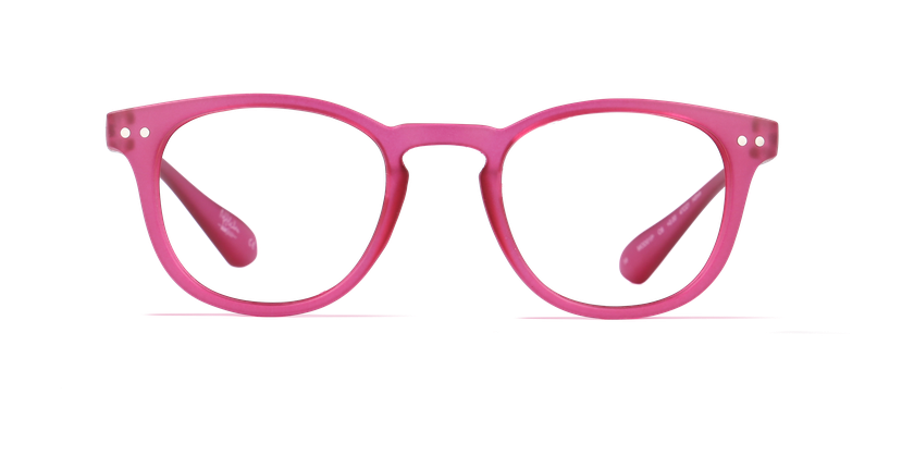 Óculos graduados BLUEBLOCK rosa - Vista de frente