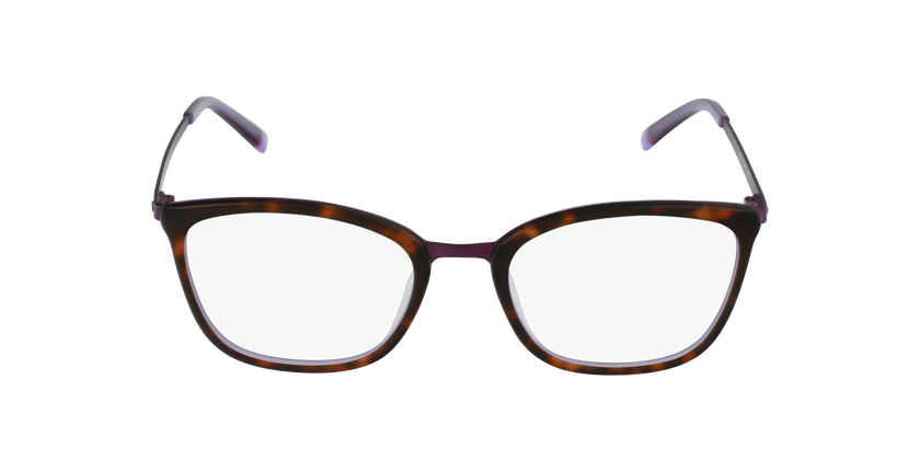 Óculos graduados senhora BEETHOVEN TOPU tartaruga/violeta - Vista de frente