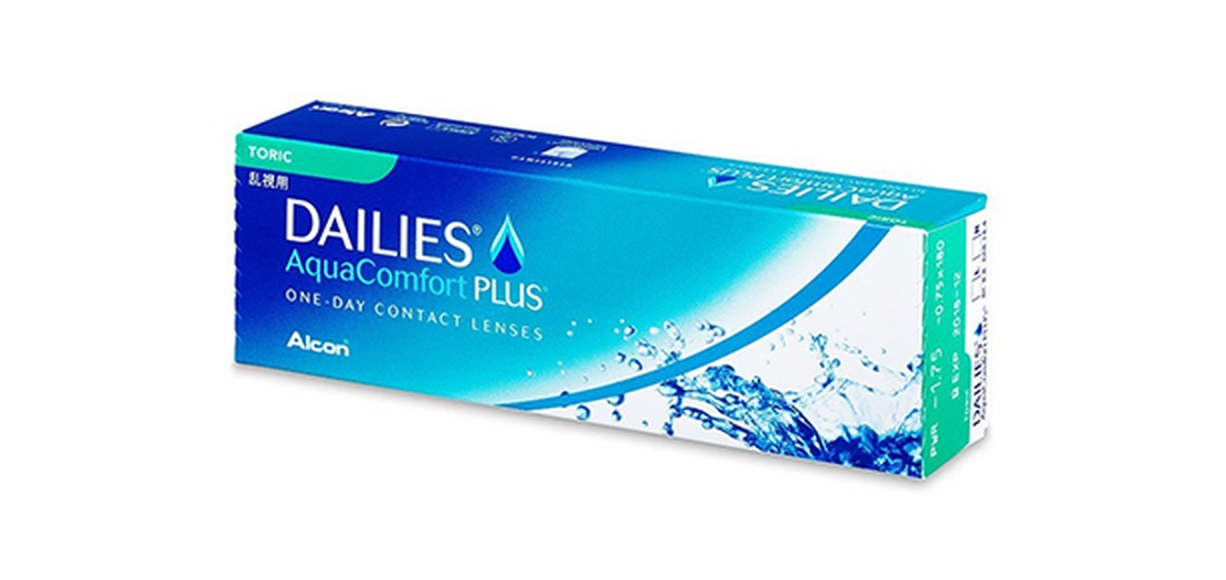 Lentilles de contact Dailies AquaComfort Plus Toric 30L Lentilles de contact Dailies AquaComfort Plus Toric 30L
