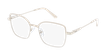 LUNETTES DE VUE femme MAGIC NAWEL beige/doré - Vue de face