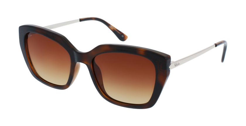 LUNETTES DE SOLEIL femme MINA écaille/doré - Vue de face