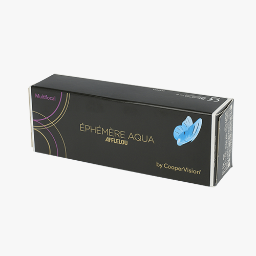 Lentes de contacto Éphémère Aqua Multifocal - Diária 30 unid - Vista de frente