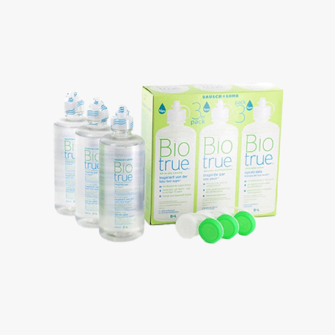 Biotrue 3x300ml Vue de face