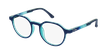 Óculos graduados criança MAGIC 77 BL - ECO FRIENDLY azul/turquesa - vue de 3/4