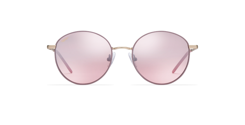 Gafas de sol mujer BEVERLY rosa - Vista de frente