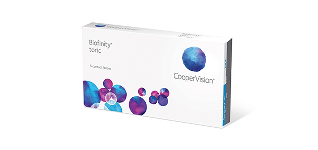 Lentilles de contact Biofinity® toric 6L Lentilles de contact Biofinity® toric 6L