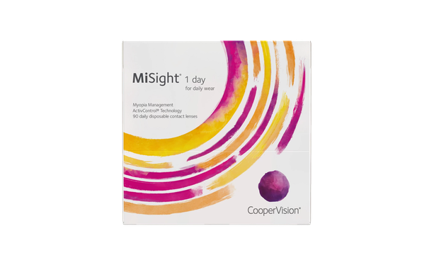 Lentilles de contact MISIGHT 1 DAY SPHERE 90 - Vue de face