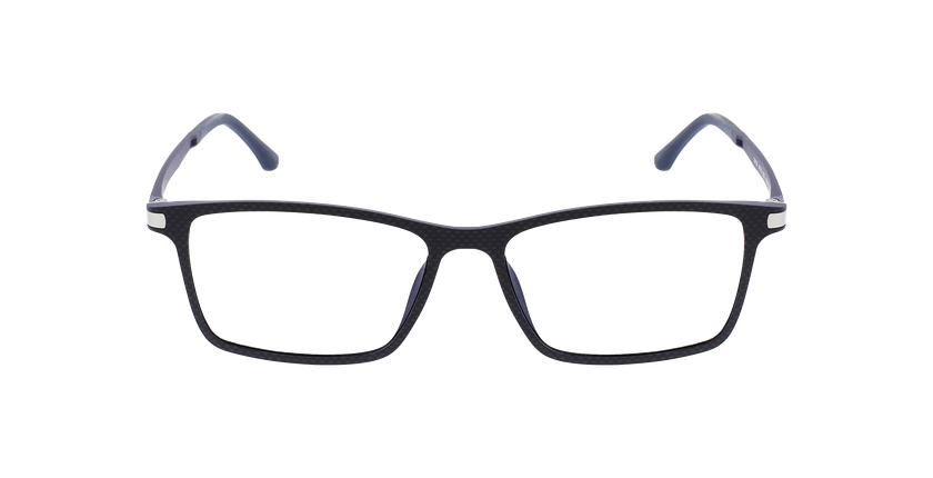 Óculos graduados homem Magic 130 BL preto/azul / preto - Vista de frente