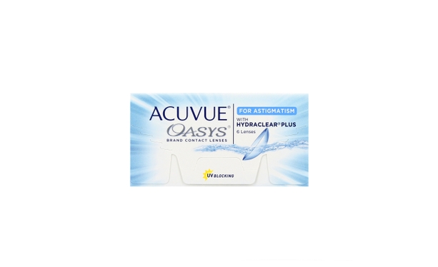 Lentilles de contact Acuvue® Oasys® for Astigmatism 6L - Vue de face