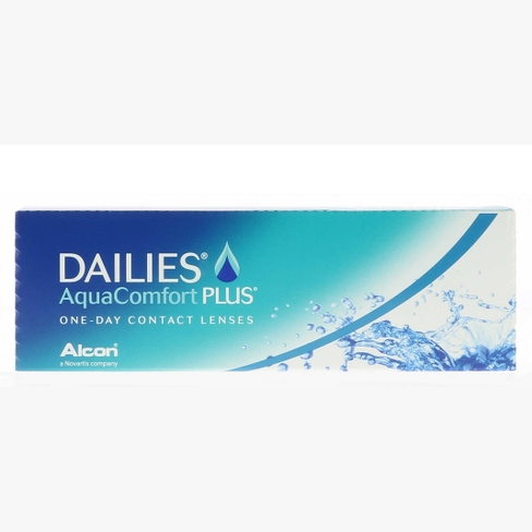 Lentilles de contact Dailies AquaComfort Plus 30L Vue de face