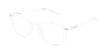 LUNETTES DE VUE FORTY anti lumière bleue Blanche blanc - vue de 3/4