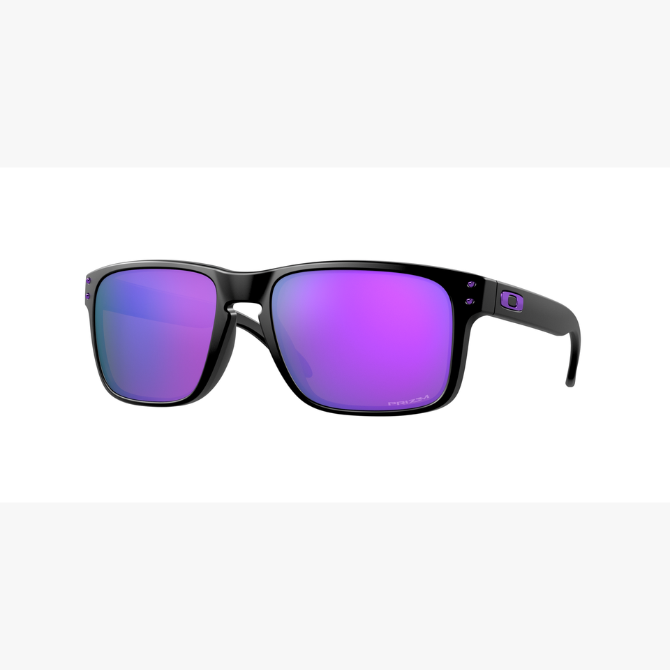 Lunettes de soleil homme Holbrook OO9102 noir - Vue de face