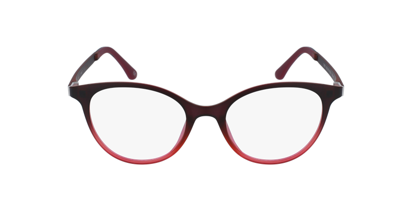 Óculos graduados senhora MAGIC 23 vermelho - Vista de frente