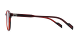 Lunettes de vue enfant 5 rouge - Vue de face