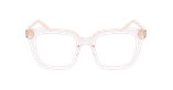 LUNETTES DE VUE femme REVEUSE rose - Vue de face